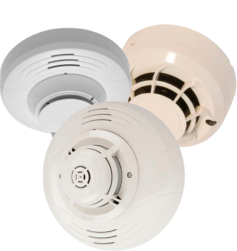 Dispositivos detectores de humo, calor y multifactor